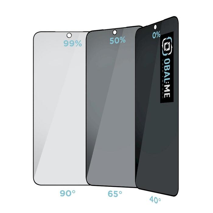 OBAL:ME Privacy 5D Glass Screen Protector Защитное стекло для Samsung Galaxy A56 5G/A36 5G / чёрный (57983124429)