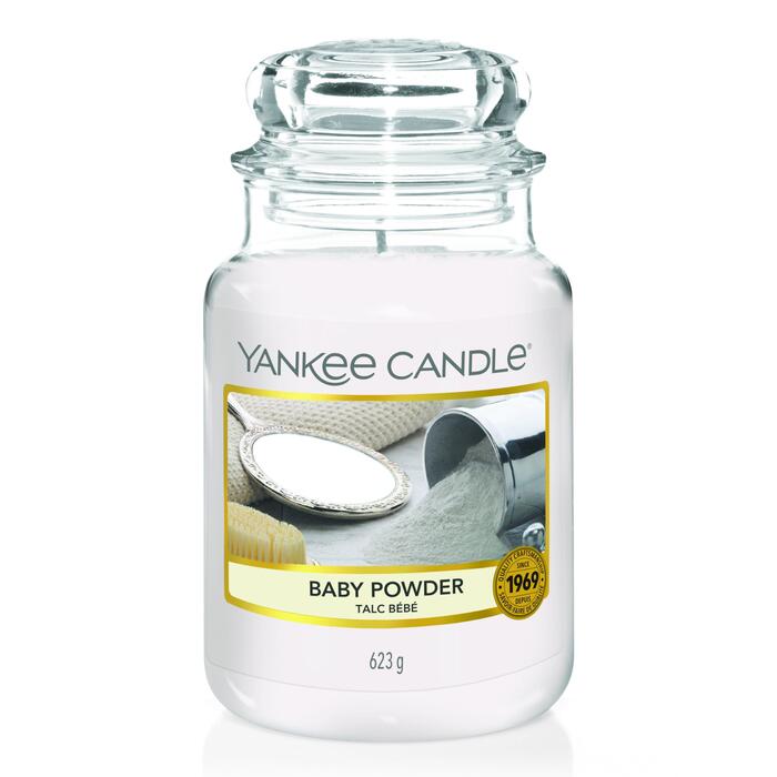 Yankee Candle Baby Powder Свеча ароматическая 567 g (5038581124919)