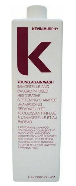 Kevin Murphy Young.Again.Wash Восстанавливающий шампунь для волос 1000 ml (9339341003182)