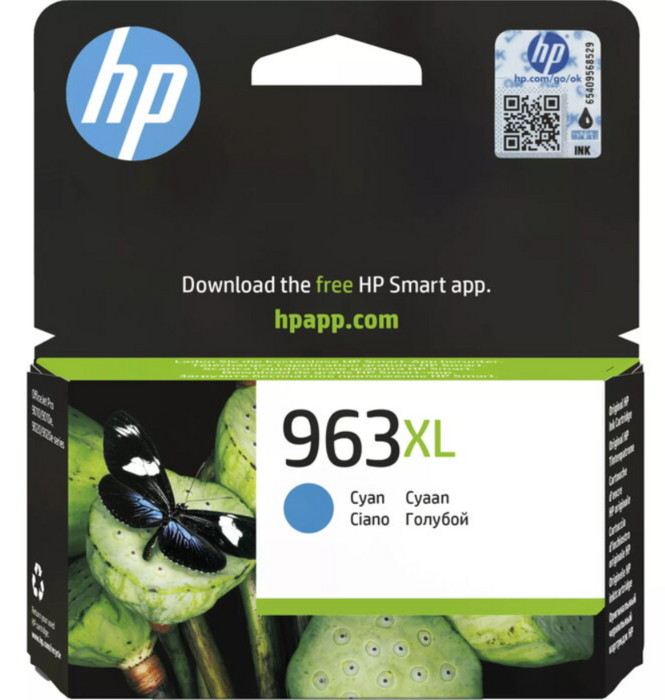 HP 963XL 3JA27AE Cyan Cтруйный картридж (3JA27AE)