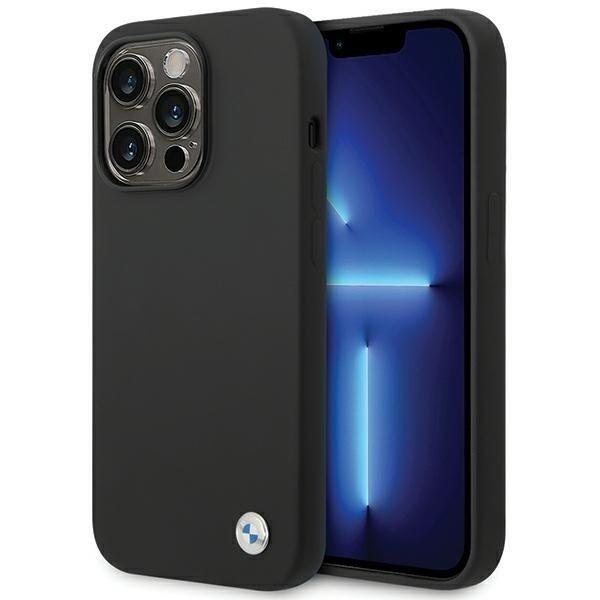 BMW BMHCP15LSILBK Aizmugurējais Apvalks Priekš Apple