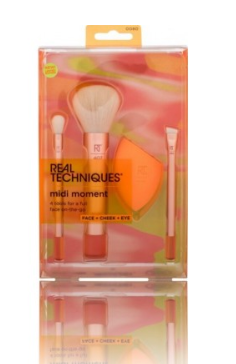 Real Techniques Orange Crush Midi Moment Set Набор для макияжа (079625439113)