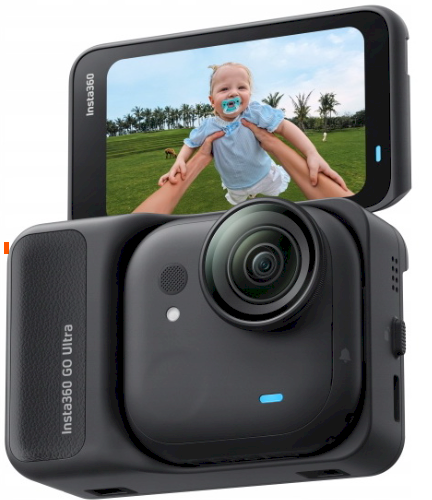 Insta360 GO Ultra Action Camera 4K Creator Bundle Midnight Black (CINSABEA-C-BLK)