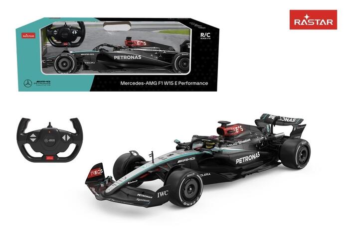 Rastar Mercedes AMG F1 W15 E Performance Машинка на радиоуправлении 1:12 (6930751324749)