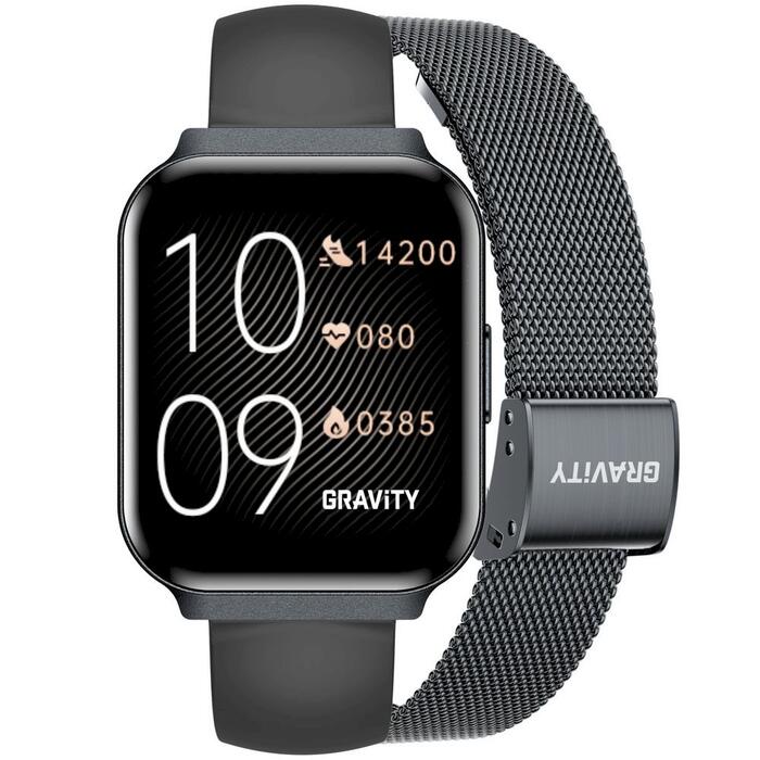 Smartwatch Gravity Siksniņa + aproce GT44-5