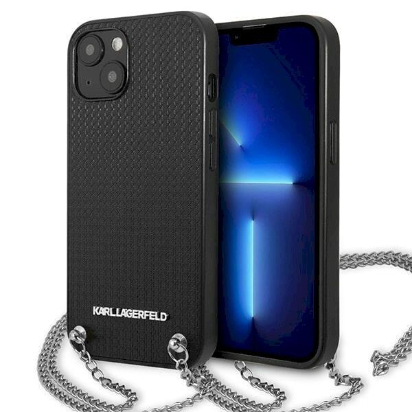 Karl Lagerfeld KLHCP13MPMK Aizsargapvalks priekš iPhone