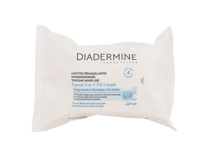 Diadermine Express Cleansing Wipes Очищающие салфетки 40pc (3178040585638)