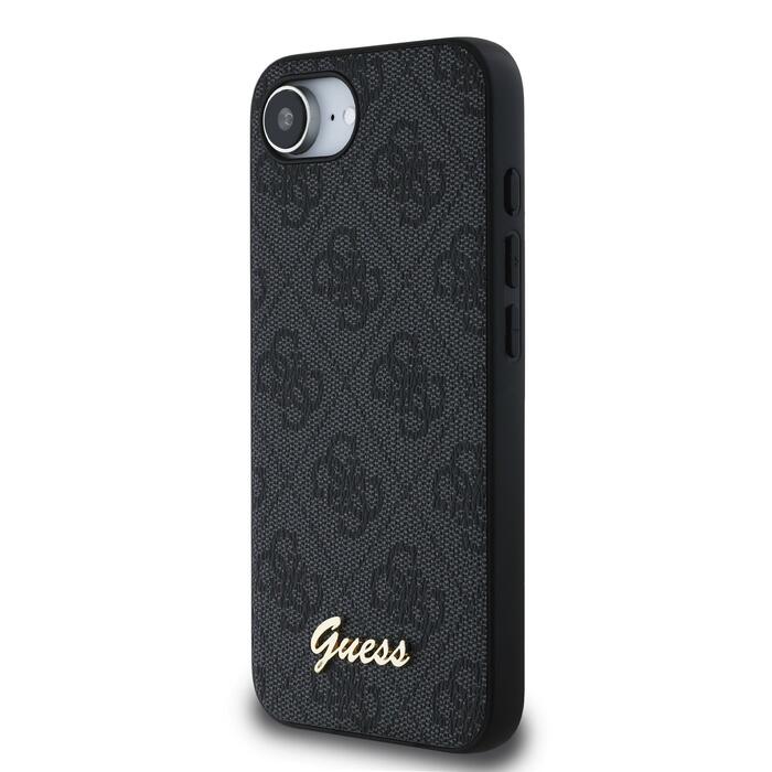 Guess 4G Script Logo MagSafe Чехол для Apple iPhone 16e (GUHMPSE4HG4SHK)