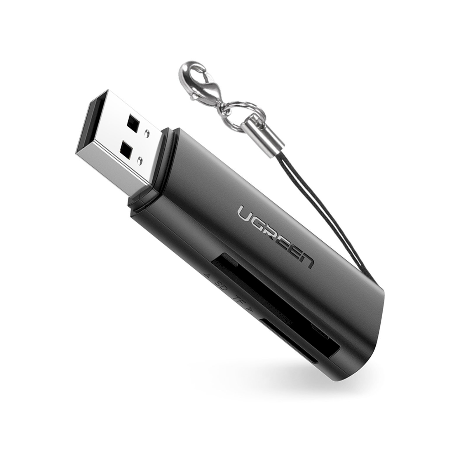 UGREEN 60722 Karšu lasītājs USB 3.2 Gen 1 (3.1 Gen 1) / melns (UG-60722)