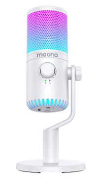 Maono DM30RGB Spēļu Mikrofons (DM30RGB-WH)