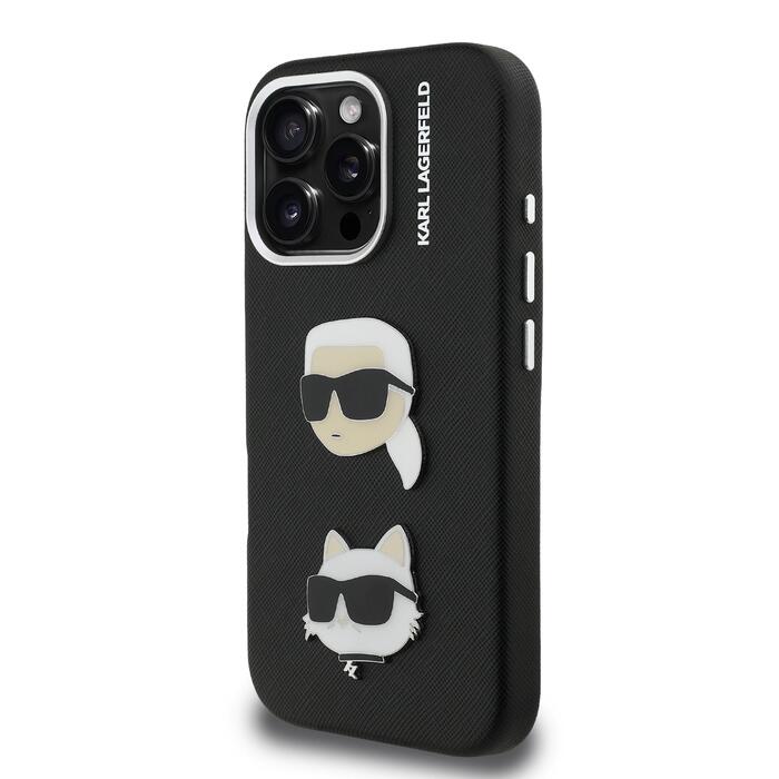 Karl Lagerfeld Grained PU K&CH Heads