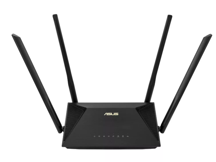 ASUS RT-AX53U Gigabit Bezvadu rūteris Divkāršā