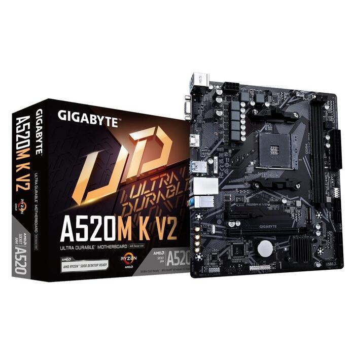 Gigabyte A520M K V2 Mātesplate Micro