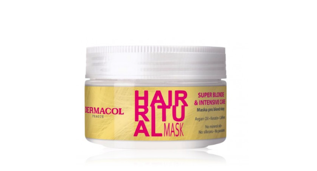 Dermacol Hair Boost Super Blonde & Intensive Care Маска 200 ml (8595003122771)