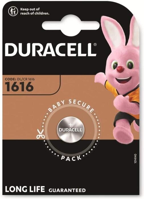 Duracell CR1616 Litija 3V Baterija (CR1616)