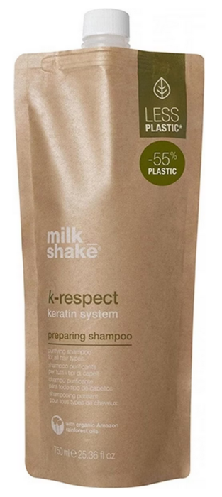 Milk Shake K-Respect Keratin System Подготавливающий шампунь 750 мл (8032274083344)
