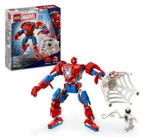 LEGO Super Heroes 76308 Spider-Man Mech vs. Anti‑Venom Konstruktors (76308)
