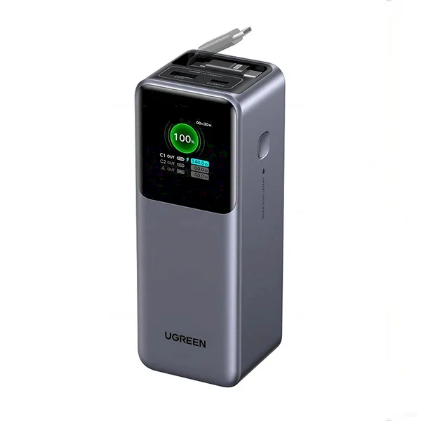 Ugreen PB726 Портативный аккумулятор 20000mAh 165W / серый (95670B)