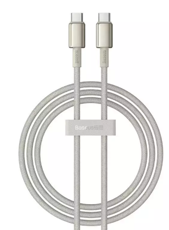 Baseus Tungsten Gold USB-C uz USB-C