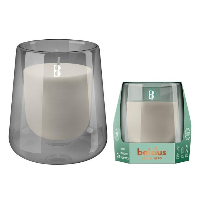 Bolsius CleanLight Aromātiskā Svece 95x85mm Cedarwood&Vetiver (37020401)