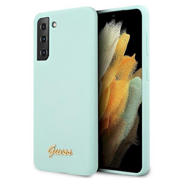 Guess GUHCS21MLSLMGLB Hardcase Silicone Script Metal