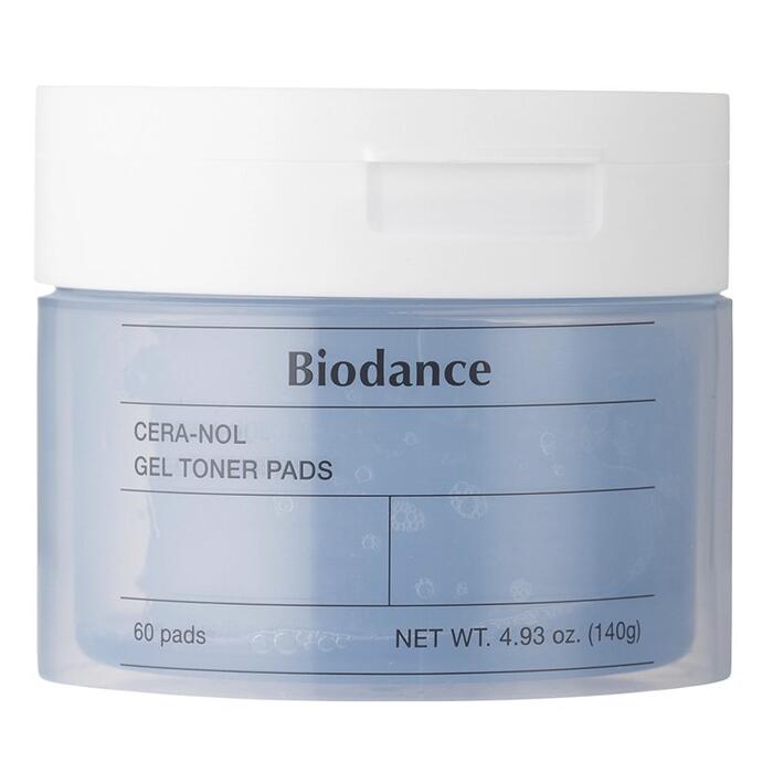 BIODANCE Cera-nol Gel Toner Pads 60 pcs  Тонер педы для лица (8809891184552)