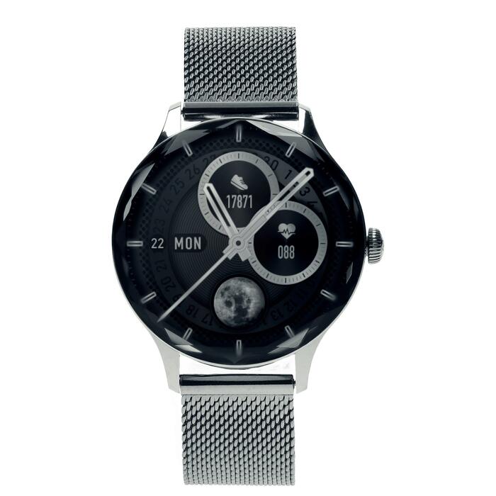 Garett Smartwatch Viva Silver steel Viedpulkstenis