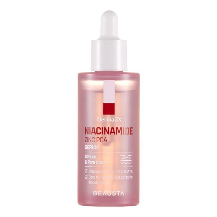 Beausta Derma2X Niacinamide Zinc PCA Serum 50 ml Сыворотка для лица (8809577462585)