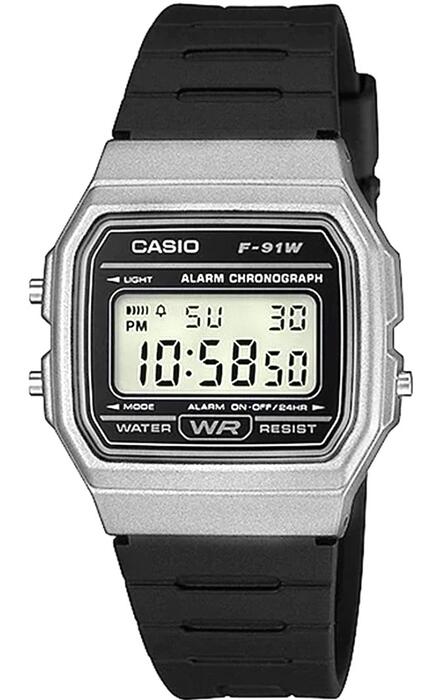 CASIO F-91WM-1BDF Vīriešu pulkstenis (CA0189)