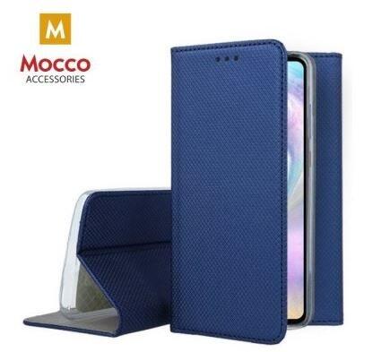 Mocco Smart Magnet Case Чехол Книжка для телефона Samsung Galaxy A12 / M12 Cиний (MO-MAG-SA-A12-BL)