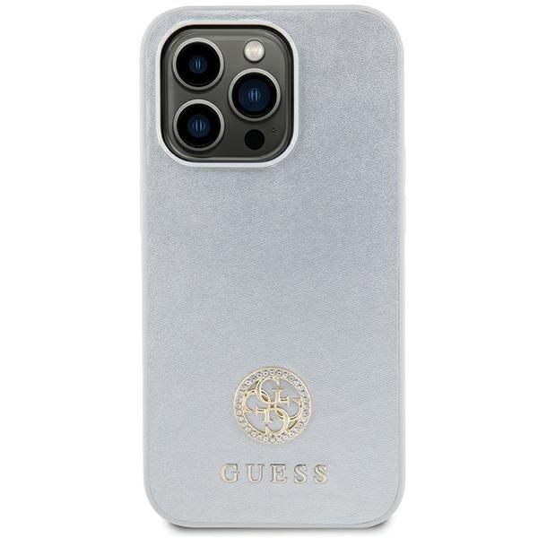 Guess Strass Metal Logo Back Case