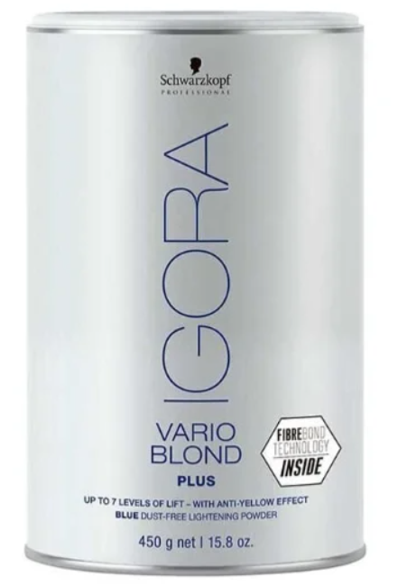 Schwarzkopf Professional Igora Vario Blond Plus Порошковый Отбеливатель 450g (4045787401356)
