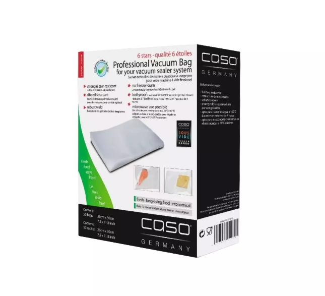 Caso 01219 Vakuuma Maisiņi 50gb. / 20x30cm (01219)