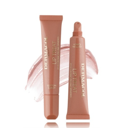 Dermacol Lip Treat Блеск для губ 3 Cotton Candy (8595003139458)
