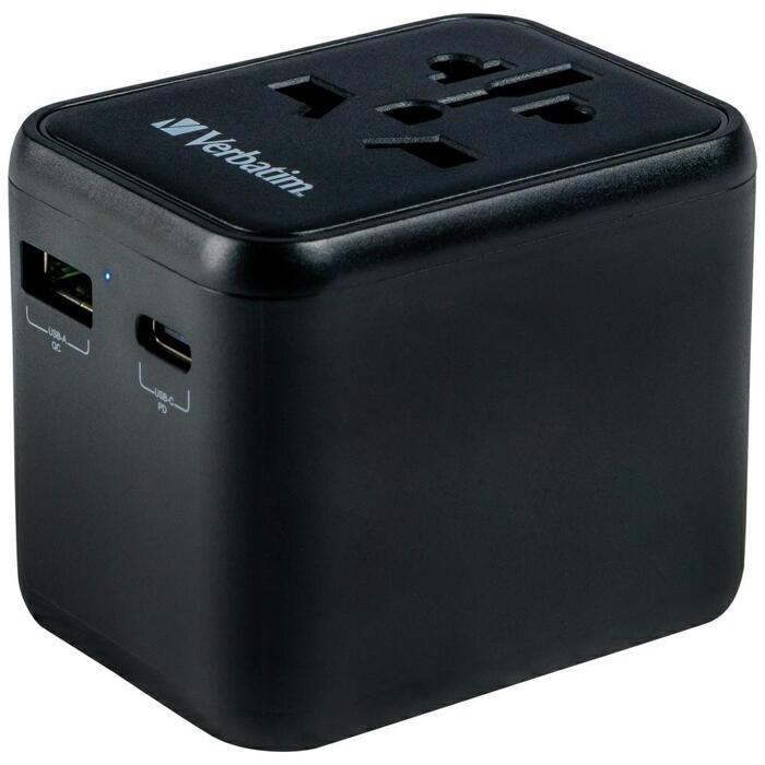 Verbatim UTA-02 Universāls Ceļojumu Adapters (49544V)