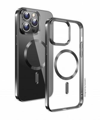 Swissten Clear Jelly Magstick Metallic Case