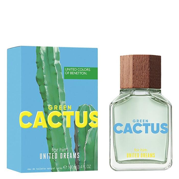 Benetton United Dreams Green Cactus Туалетная вода EDT 100 ml (8433982024078)