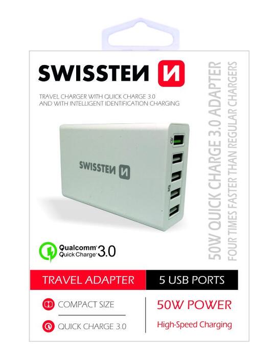 Swissten Qualcomm 3.0 QC Premium