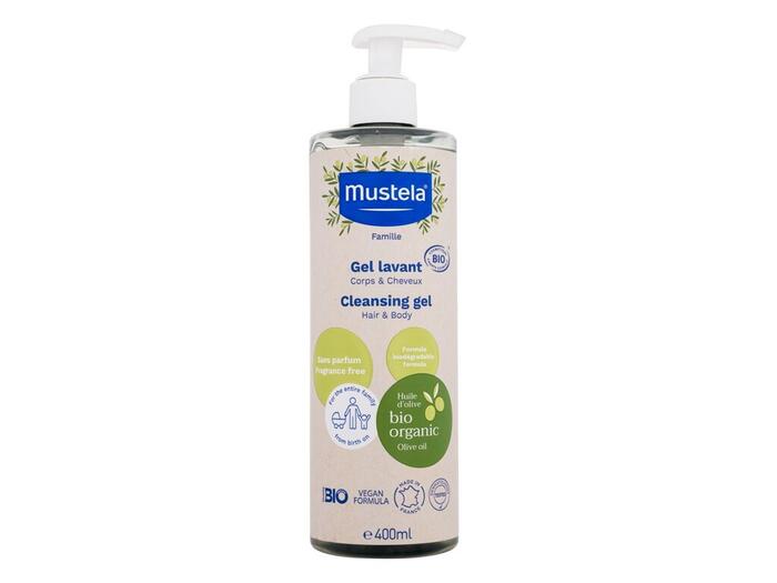 Mustela Bio Shower Gel Гель для душа 400ml (3504105037956)