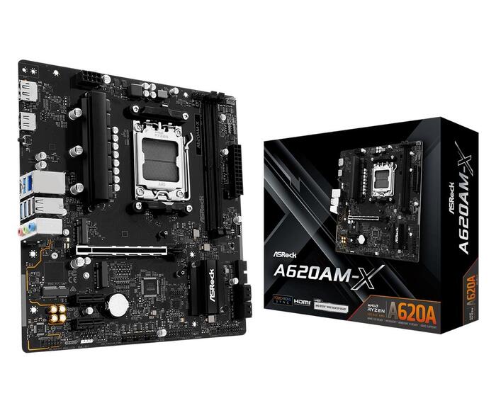 ASRock AMD A620 Мātesplate Micro-ATX (A620AM-X)