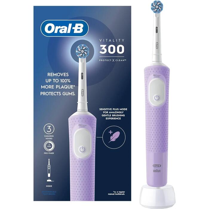 Braun Oral-B Vitality Pro Elektriskā Zobu Birste (D 103.413.3 Lilac)