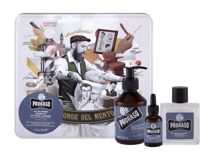 PRORASO Azur Lime Beard Wash Bārdas