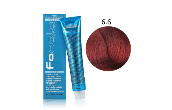 Fanola Colouring Cream Краска для Волос Red 6.6 100 ml (8032947860708)