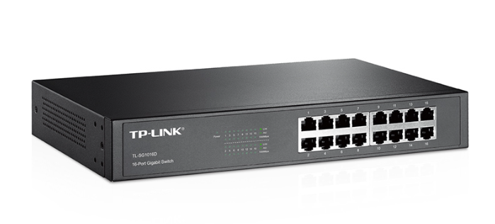 TP-LINK TL-SG1016D Tīkla komutators (TL-SG1016D)