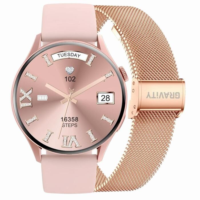 Smartwatch Gravity Siksniņa + aproce GT11-5