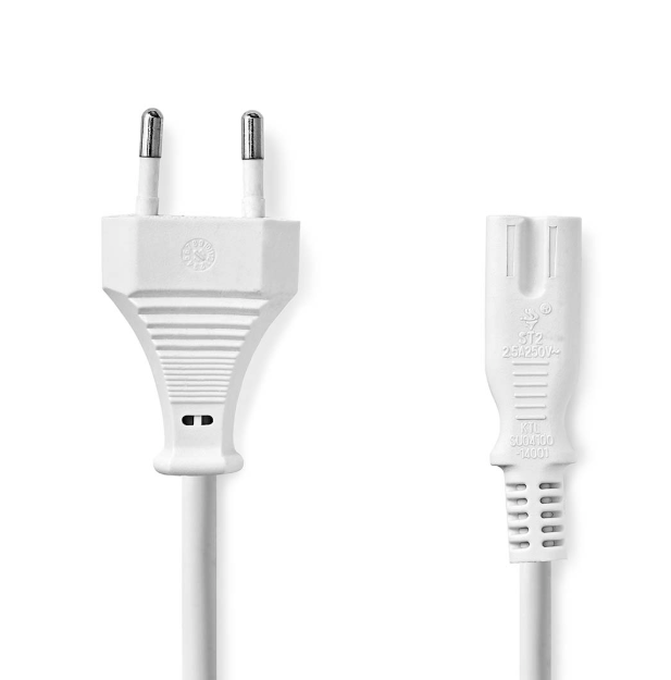 Nedis PCGP11040WT30 Strāvas kabelis Euro Plug