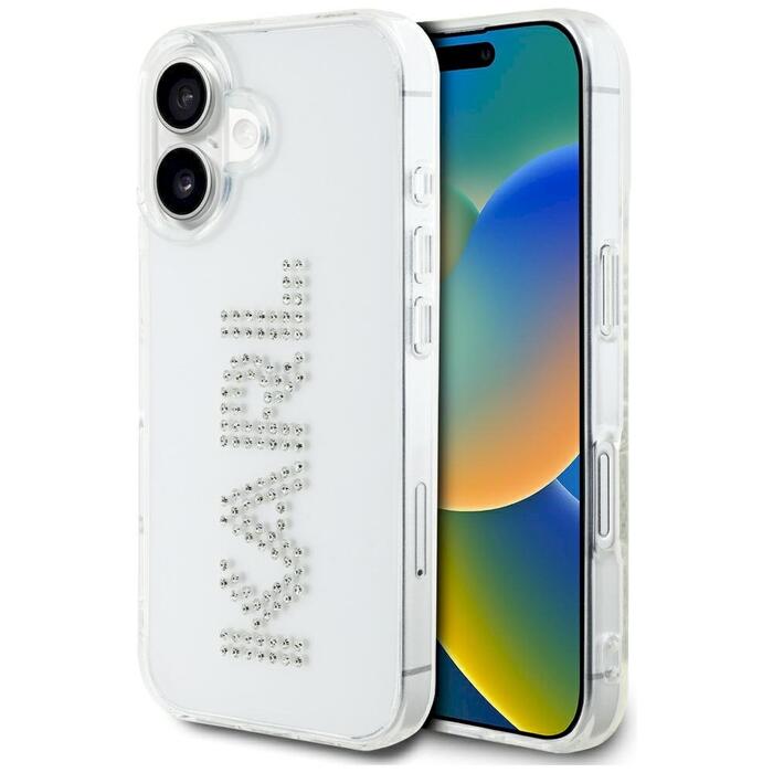 Karl Lagerfeld IML Rhinestones Logo Case