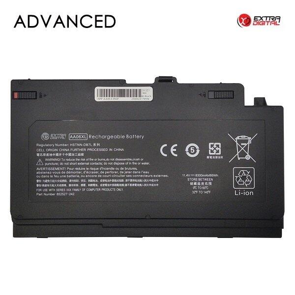 ExtraDigital AA06XL Аккумуляторная батарея для портативного компьютера HP AA06XL (NB462193)