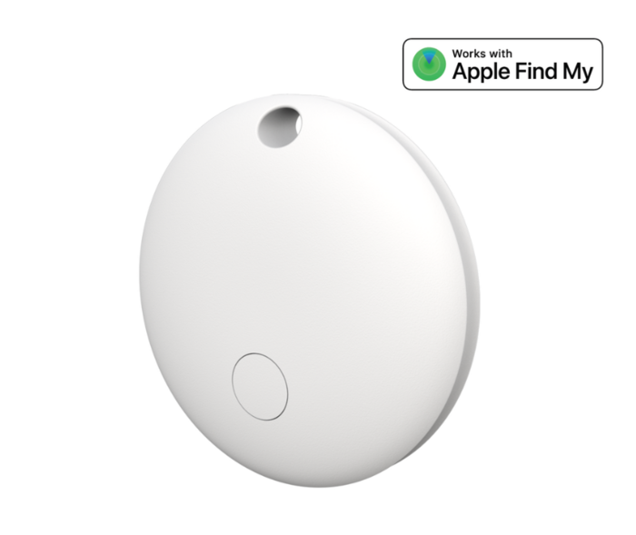 Setty FindMy Round TFO TAG 01 Умный Bluetooth Tрекер c чехол (TFO-TAG-01-WH)