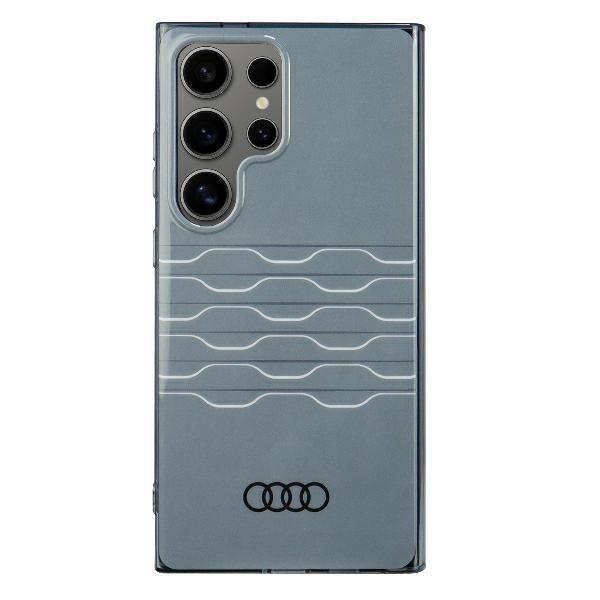 Audi IML Pattern MagSafe Чехол для Samsung Galaxy S24 Ultra (AU-IMLS24U-A6/D3-GY)